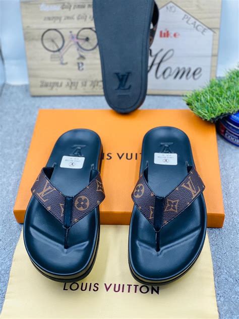 latest louis vuitton palm slippers|Louis Vuitton slippers female.